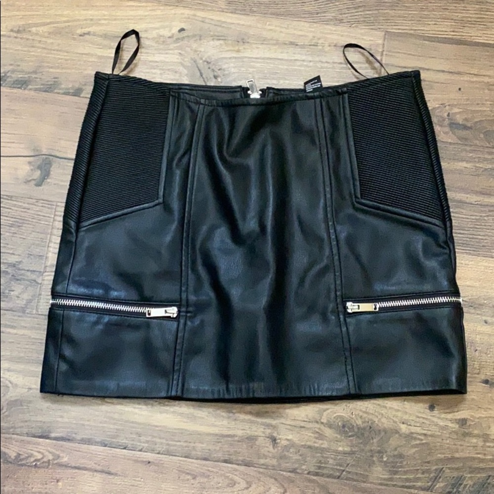 Leather Skirt